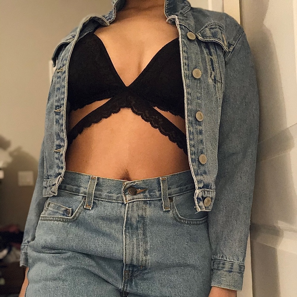 Gilly Hicks Black Lace Bralette